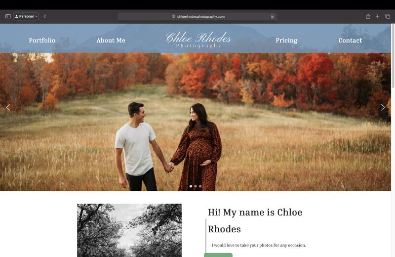 chloe rhodes photography website