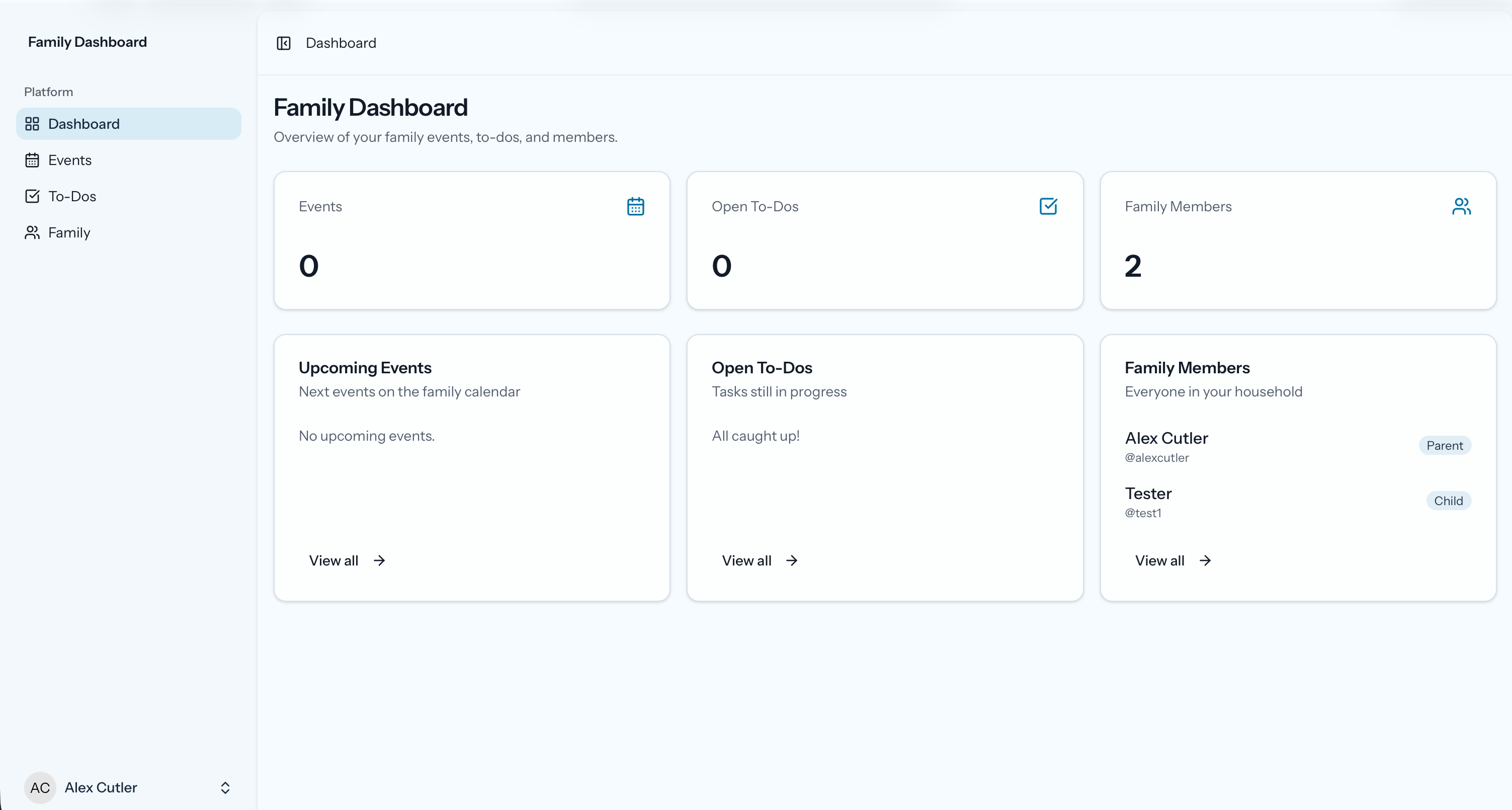 Family Dashboard